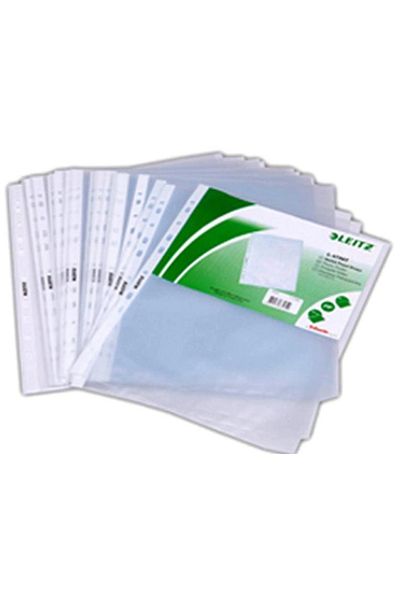 Leitz Leıtz Bag File A4 Perforated 4796t 100 Pieces