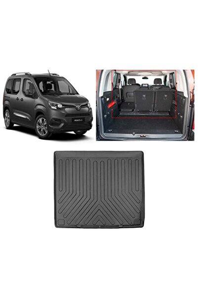 Rizline Toyota Proace City 2021 +Separatörsüz 3D Bagaj Havuzu