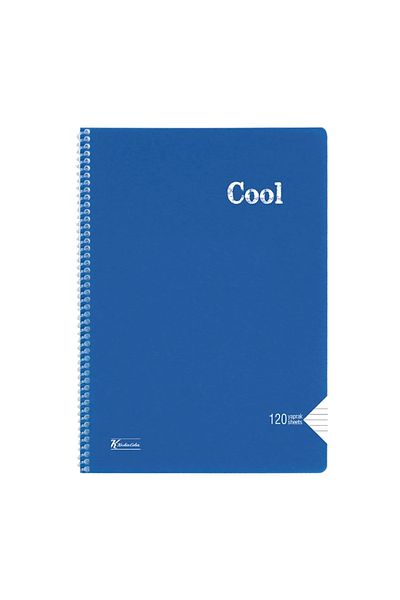 KESKİN COLOR Keskin Cool Pp Cover Spiral Notebook A4 120 YpStriped