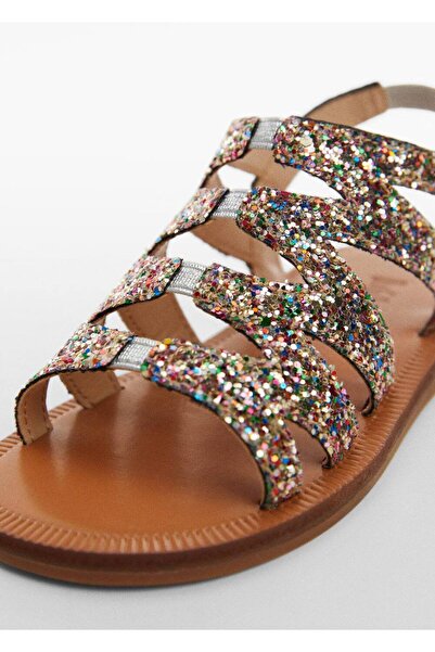 MANGO Baby Sequin Sandals
