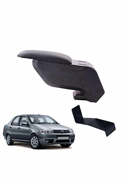 3 Tıkla Fiat Albea 2011 Delmesiz Çelik Ayaklı Siyah Kolçak Kol Dayama