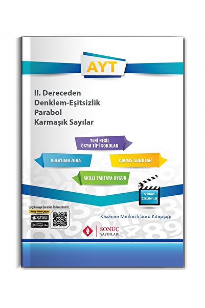 Sonuç Yayınları Ayt Matematik Moduler Set 2026 Yenilenmiş Baskı