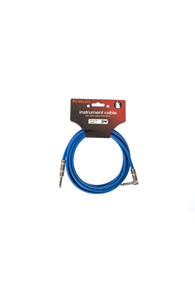Genel Markalar Kirlin Cable IPCV-242BL 3MT L Enstruman Kablosu - Mavi