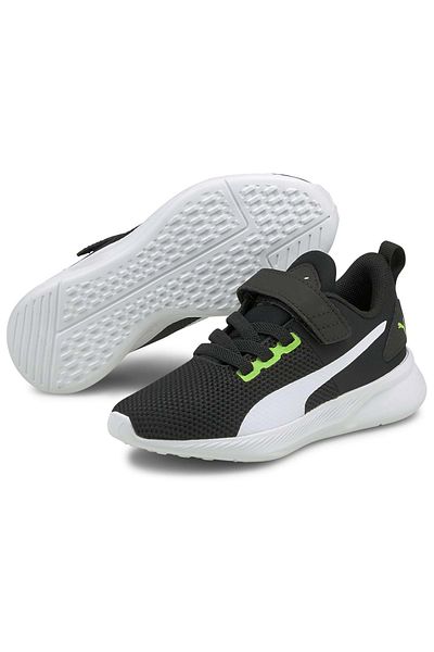 Puma Flyer Runner V PS 192929   - Pantofi sport pentru copii, ALB-NEGRU