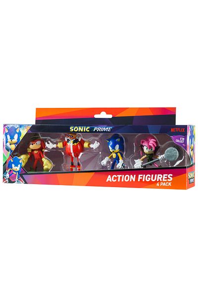 Sonic Pmı Aksiyon Figürleri 4’lü مجموعة ديلوكس موديل 2