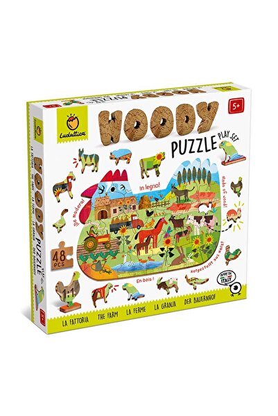 ludattica The Farm - Woody Puzzle