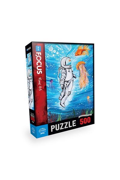 Blue Focus Sea Stories 500 Piece Puzzle - Sea Stories