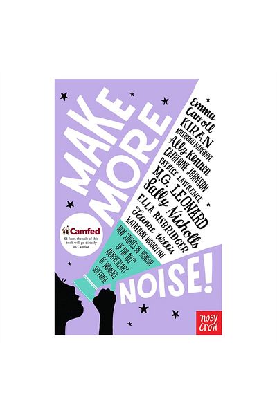 Nosy Crow تي شيرت "Make More Noise" للمستقيمين