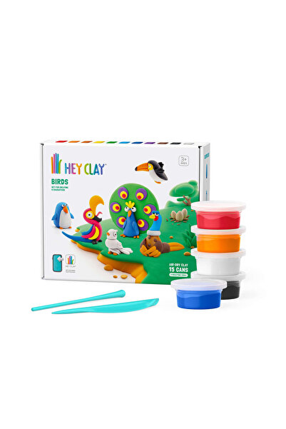 Genel Markalar Hava ile Kuruyan Kil (15'li Kutu) - Kuşlar