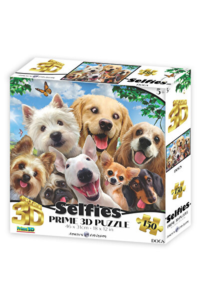 Prime 3D Köpek Selfie 150 Parça Puzzle 20896
