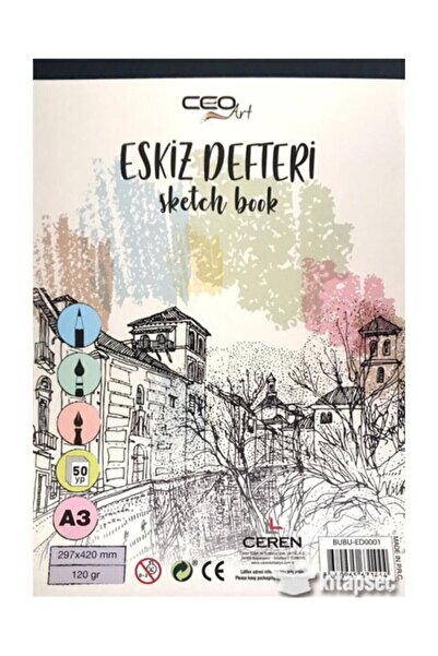 Ceoart Ceo Art Eskiz Defter A3 120gr 50 Yaprak