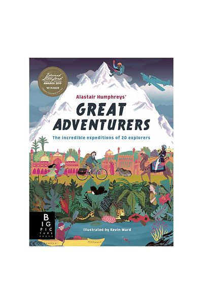Big Picture Press Alastair Humphreys Great Adventurers - ضغط الصور الكبيرة