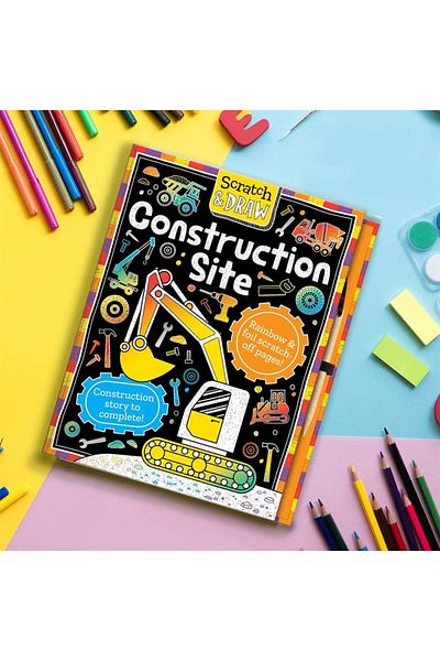 Imagine That Scratch And Draw - Construction Site
