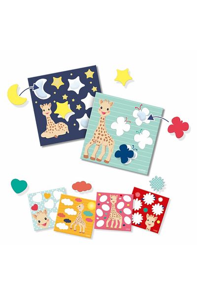 SES Creative Sophie La Girafe - Sticking Shapes