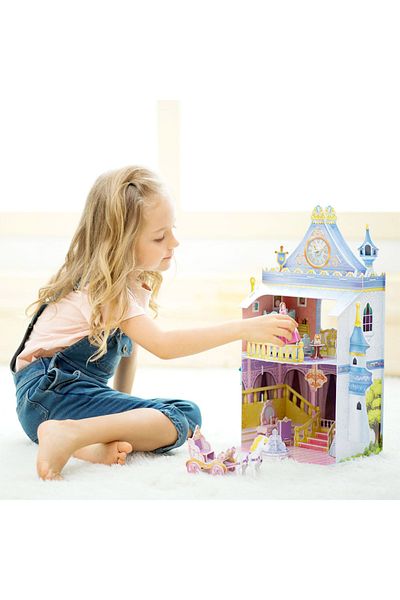 Cubic Fun Fairytale Castle 3D Puzzle - 81 Pieces