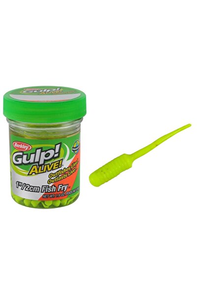 BERKLEY Gulp Alive Fish Fry 2cm LRF Silikonu