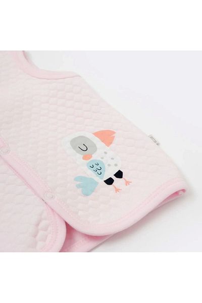 Bibaby Colors Polly Kapitone Yelek 61481 Pembe