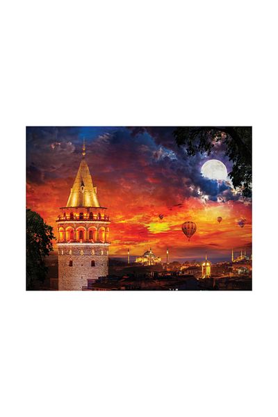 Blue Focus 1000 Piece Puzzle - Galata Tower (GALATA TOWER)