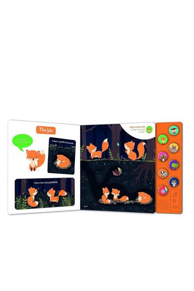 Auzou My First Sound Book - Night Time Animals