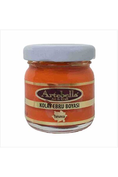 Artebella Kolay Ebru Boyası Turuncu 40ml