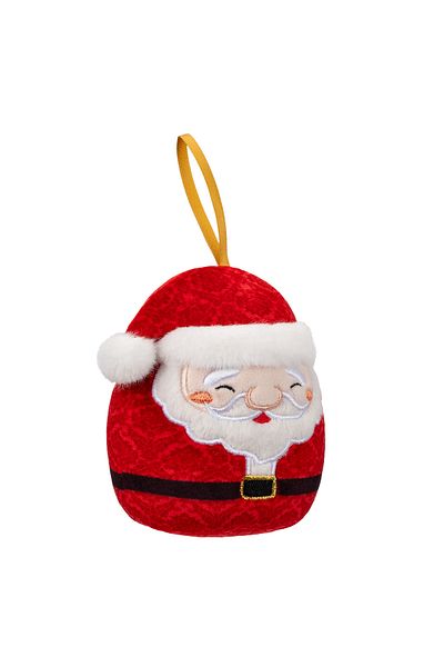 Squishmallows Christmas Ornament - Santa Claus Nick 10cm