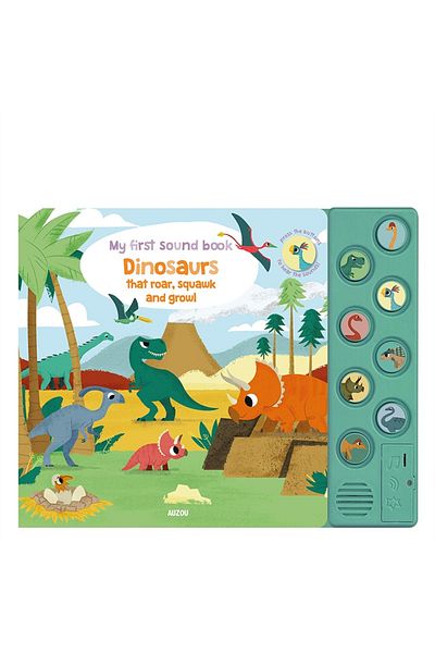 Auzou Dinosaurexy - كتابي الصوتي الأول