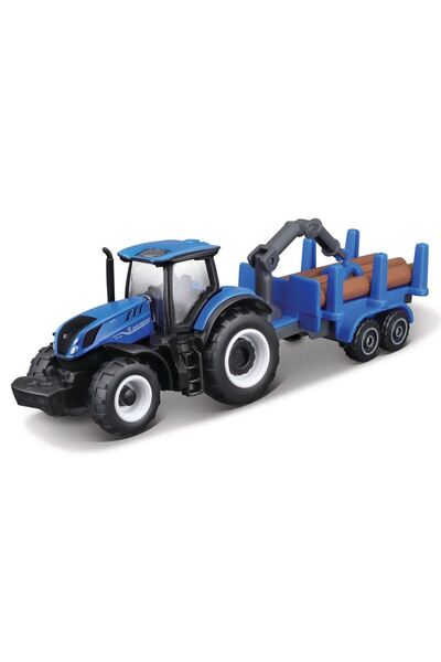 Maisto Mini Work Machines Traktör ve Römork Set-06