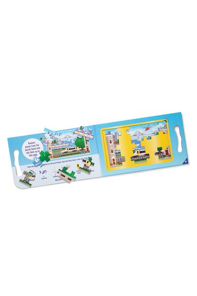Melissa & Doug Melissa and Doug Magnetic 2X15 Puzzle Set - Vehicles