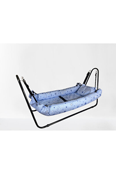 LOOVE BEBE Bebek Mavi Pamuklu Mars Hamak