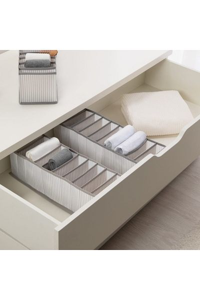 Adilon Accordion S Size 11 Compartment Multi-Purpose Organizer with Pocket in Cabinet and Drawer