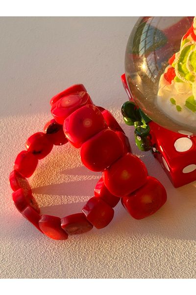 Doğaltaş Masalları Coral Bracelet