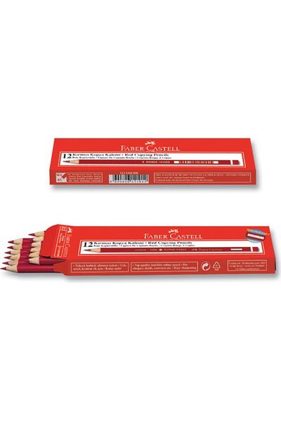 Faber Castell Red Copy Pen 12 Pieces