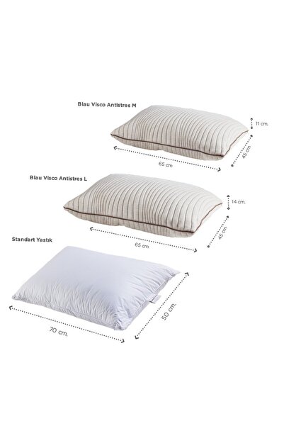 Yatsan Blau Visco Anti Stres Medium Yastık