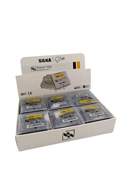 Silka Gumă de șters pentru aluat 12 buc Art.26