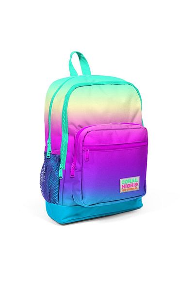 Coral High Colorful Printed Girl's 3-Piece Primary School Bag Set