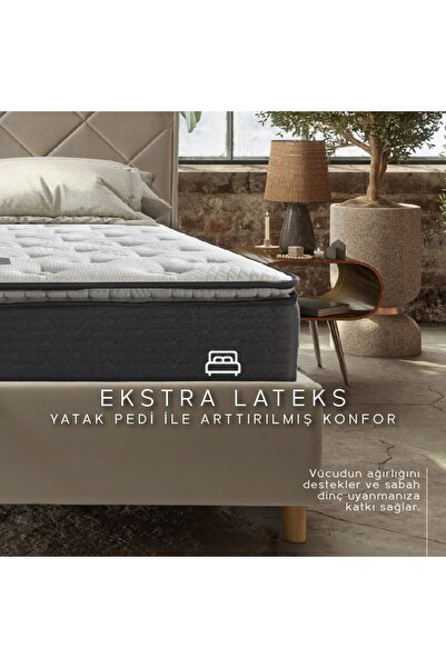 UYKUCU Elite Pillow Top Lateks Pedli Yatak