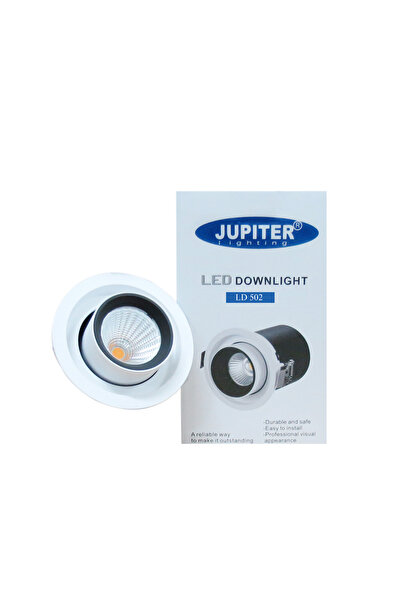 Jüpiter 12 Watt Hareketli Sıva Altı Led Spot 3000k Ld502 - B