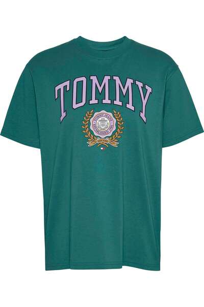 Tommy Hilfiger Tommy Jeans Kadın Relaxed Fit Varsıty Sport 3 T-shırt