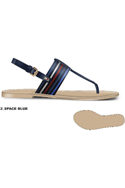 Tommy Hilfiger FLAT SANDAL STRIPES