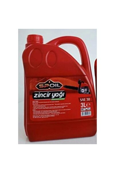 Spoil SPOİL Ağaç Motoru Testere 30 Numara Zincir Yağı 3LT