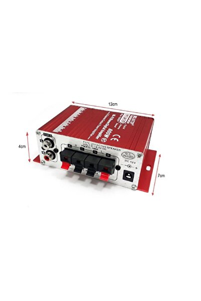 POLAXTOR Anfi Mini 12v 80w Bluetooth Bass/tiz Aux/pc Plx-15379