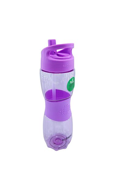 Globox Tritan Flask with Straw Lilac 600 ml