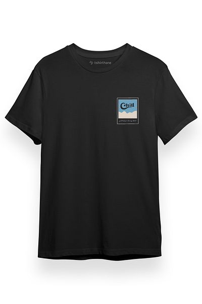 Tshirthane Stray Kids Chill Premium Μαύρο κοντομάνικο ανδρικό μπλουζάκι