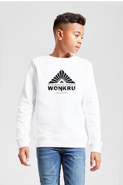 Tshirthane The100 Wonkru Symbol White Παιδικό φούτερ 2ip