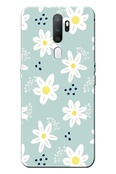 Dara Aksesuar حافظة متوافقة مع هاتف اوبو A9 2020 حافظة سيليكون زهور الربيع 10...