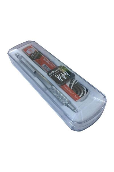 Scrikss Graph-X Metal 0.5 mm Satin Eraser Bit Set - Versatil Pen