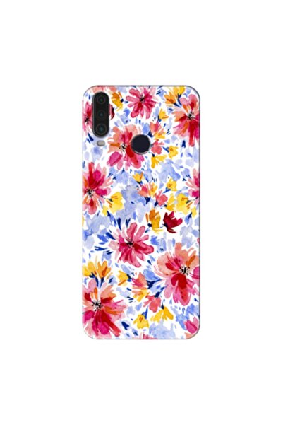 Zebana حافظة متوافقة مع جهاز جنرال موبايل جي إم 10، حافظة سيليكون زهور الربيع...