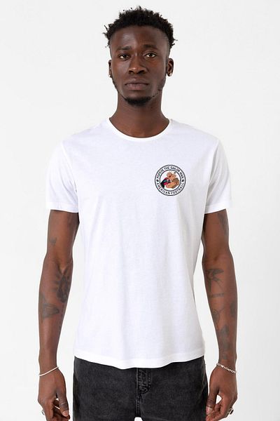 Tshirthane Ανδρικό μπλουζάκι Popeye The Sailor Man White Cycling