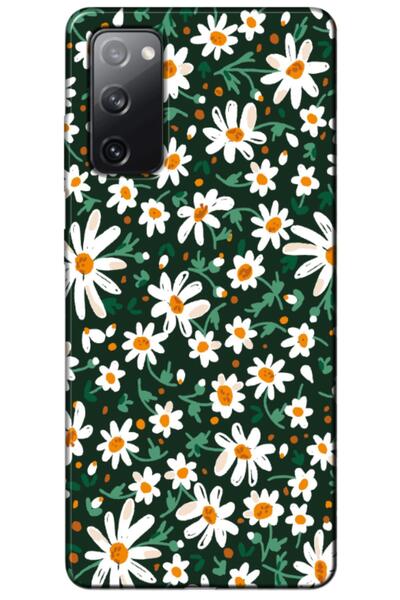 Zebana حافظة متوافقة مع هاتف سامسونج جالاكسي S20 FE حافظة سيليكون ربيعية زهري...