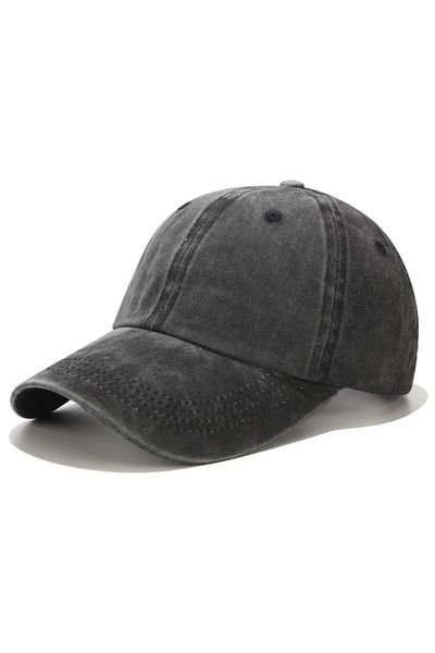 Köstebek Vintage Washed Fabric Antique Hat